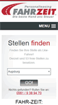 Mobile Screenshot of fahr-zeit.de